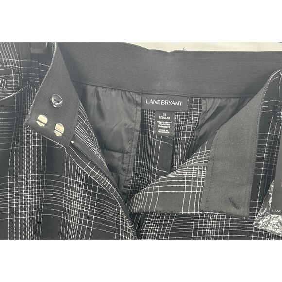 Lane Bryant Lena Curvy Fit Cassic Trousers Pants 26 New Nwt - Picture 8 of 8